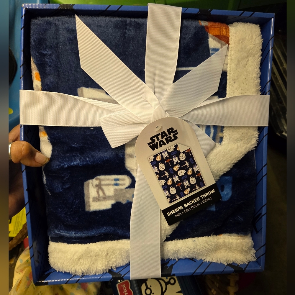 Star Wars Sherpa Throw Blanket